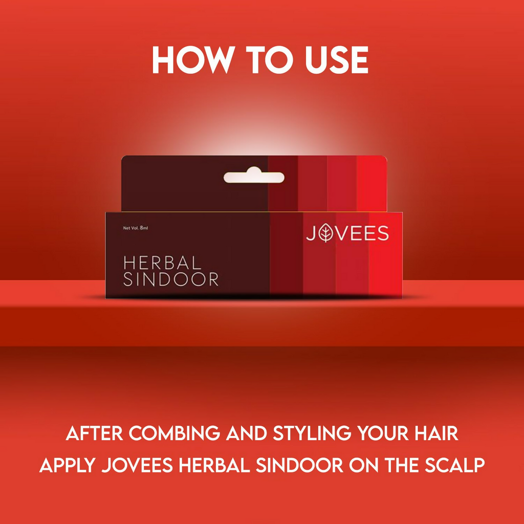 Jovees Sindoor Maroon Rich Color Quick Drying, Long Lasting | Grocsy