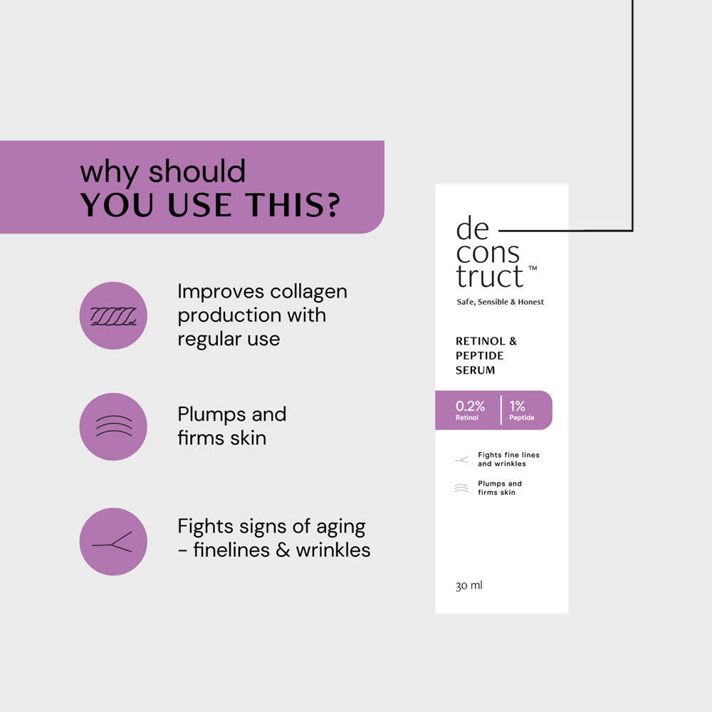 Deconstruct Retinol & Peptide Serum | Grocsy