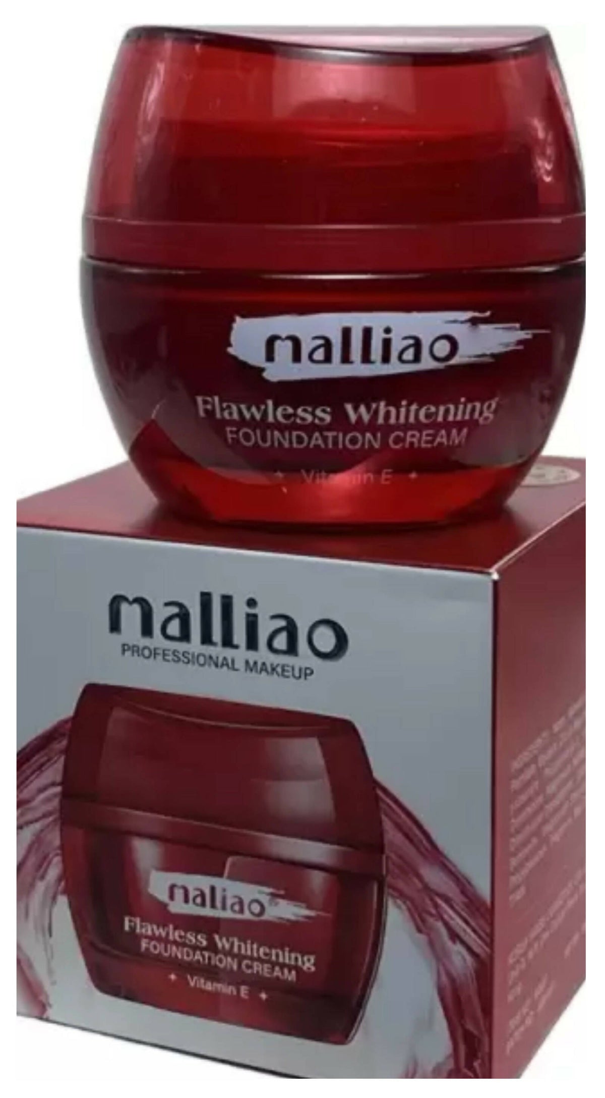 Maliao Flawless Whitening Foundation Cream With Vitamin E | Grocsy