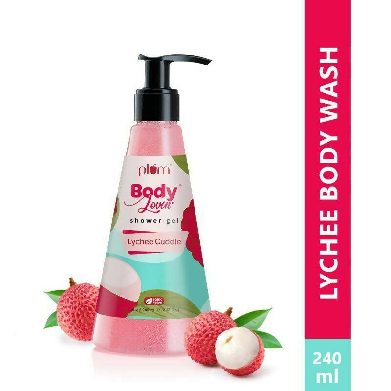 Plum Bodylovin Lychee Cuddle Shower Cream | Grocsy