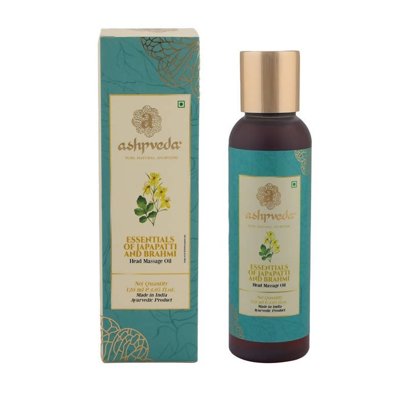 Ashpveda Essentials Of Japapatti And Brahmi Head Massage Oil | Grocsy