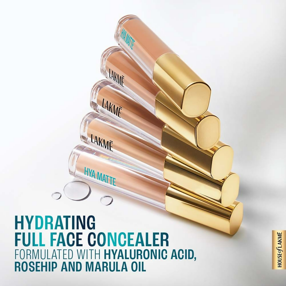 Lakme 9 To 5 Hya Matte Liquid Concealer - Beige | Grocsy
