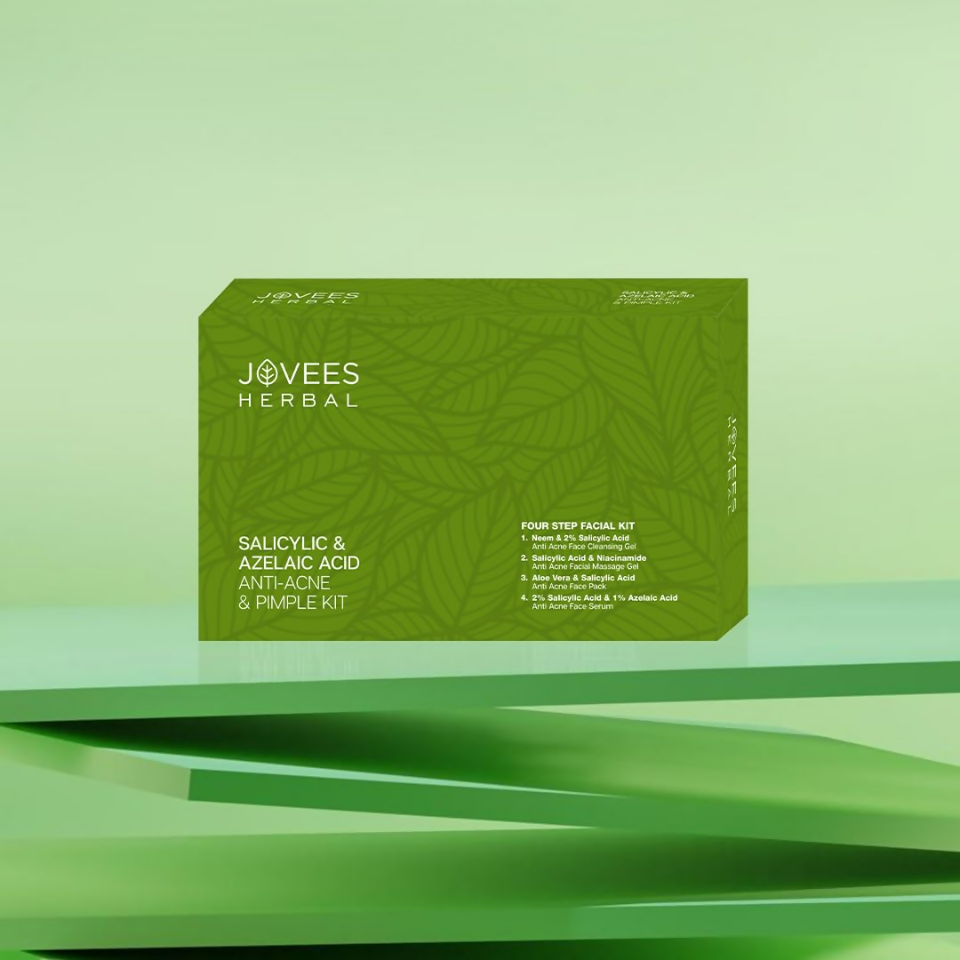 Jovees Salicylic & Azelaic Acid Anti-Acne & Pimple Facial Kit | Grocsy