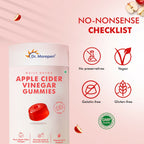 Dr. Morepen Apple Cider Vinegar Gummies - Apple Flavor | Grocsy