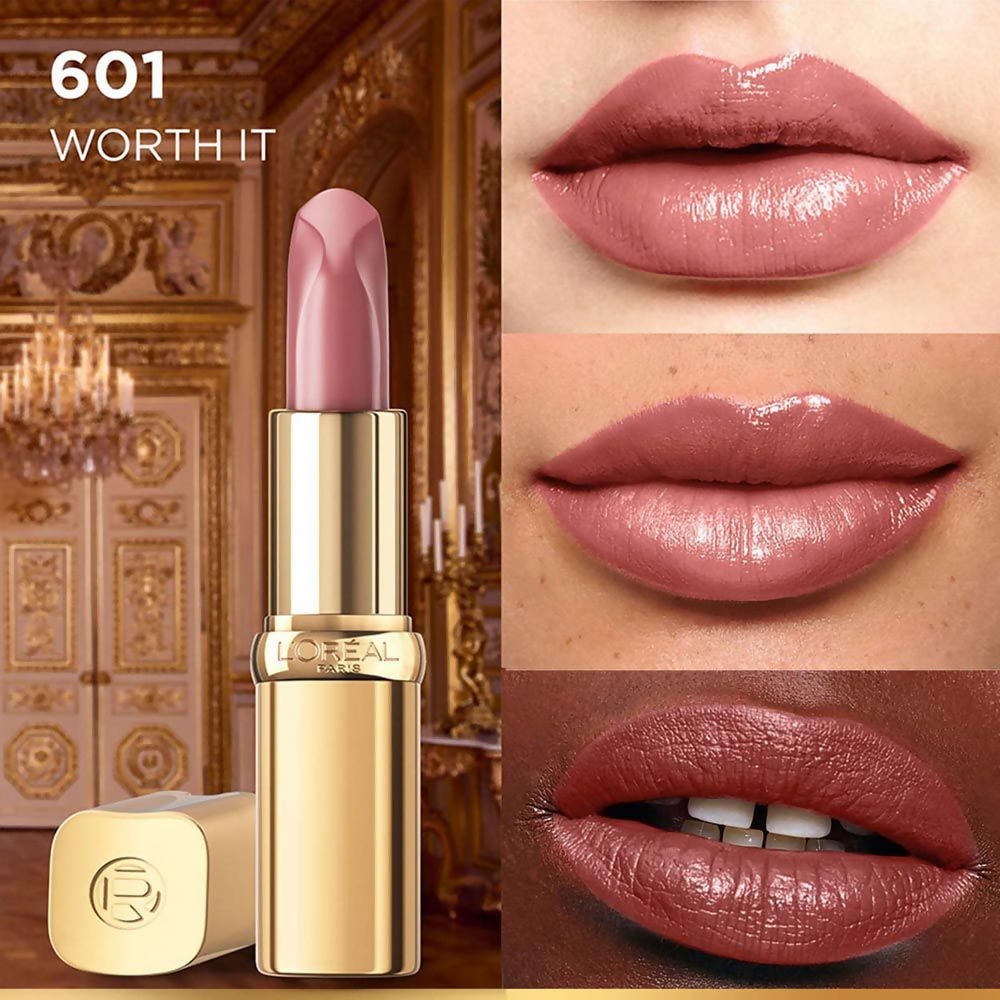 L'Oreal Paris Color Riche Satin Lipstick - 601 Worth It | Grocsy