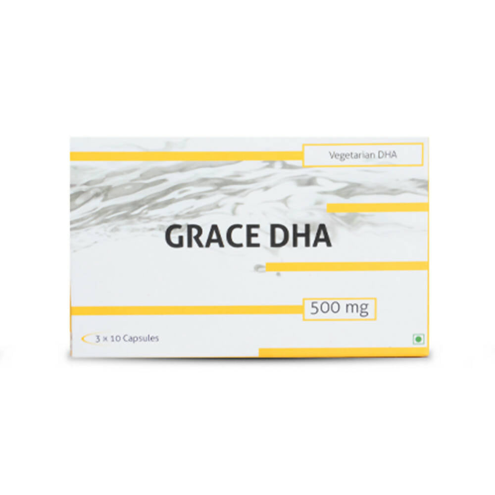 Nutra Grace Veg DHA Capsules | Grocsy