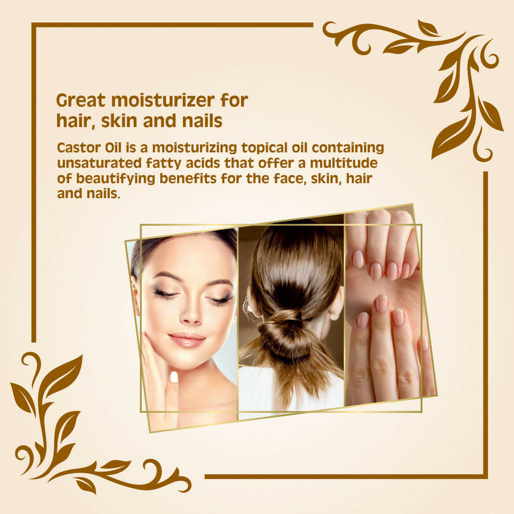 Earth Science Ayurveda 100% Pure Castor Oil | Grocsy