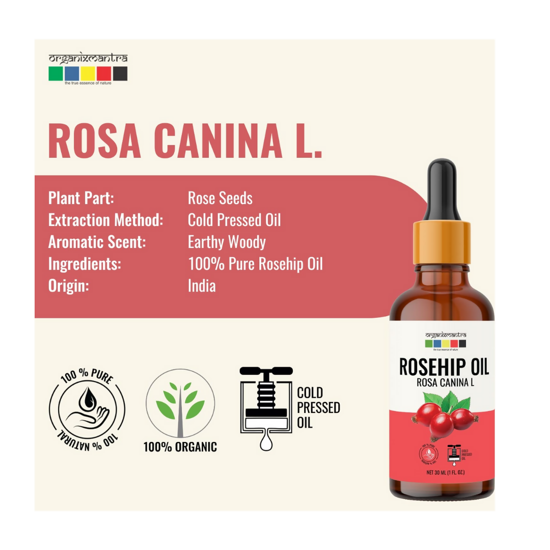 Organix Mantra Rosehip Seed Body Oil | Grocsy