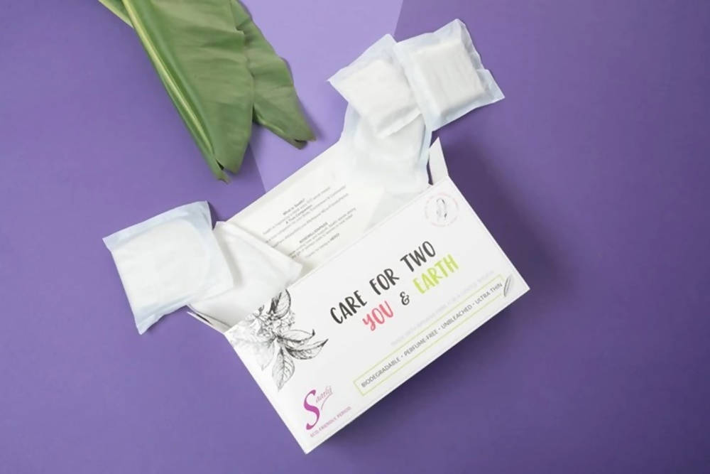 Saathi Super Saver Banana Fiber Sanitary Napkins | Grocsy