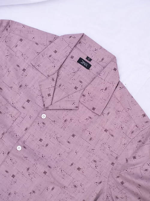 Diva Globe Rayon Printed Shirt With Lapel Collar | Grocsy