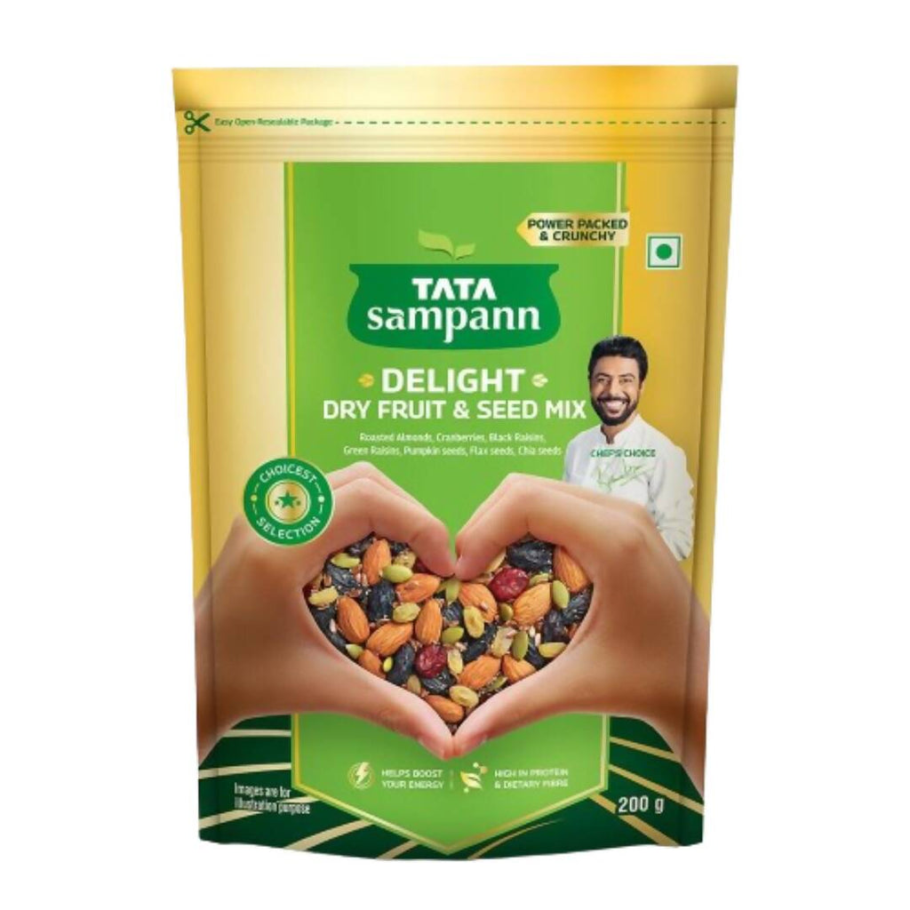 Tata Sampann Delight Dry Fruit & Seed Mix | Grocsy
