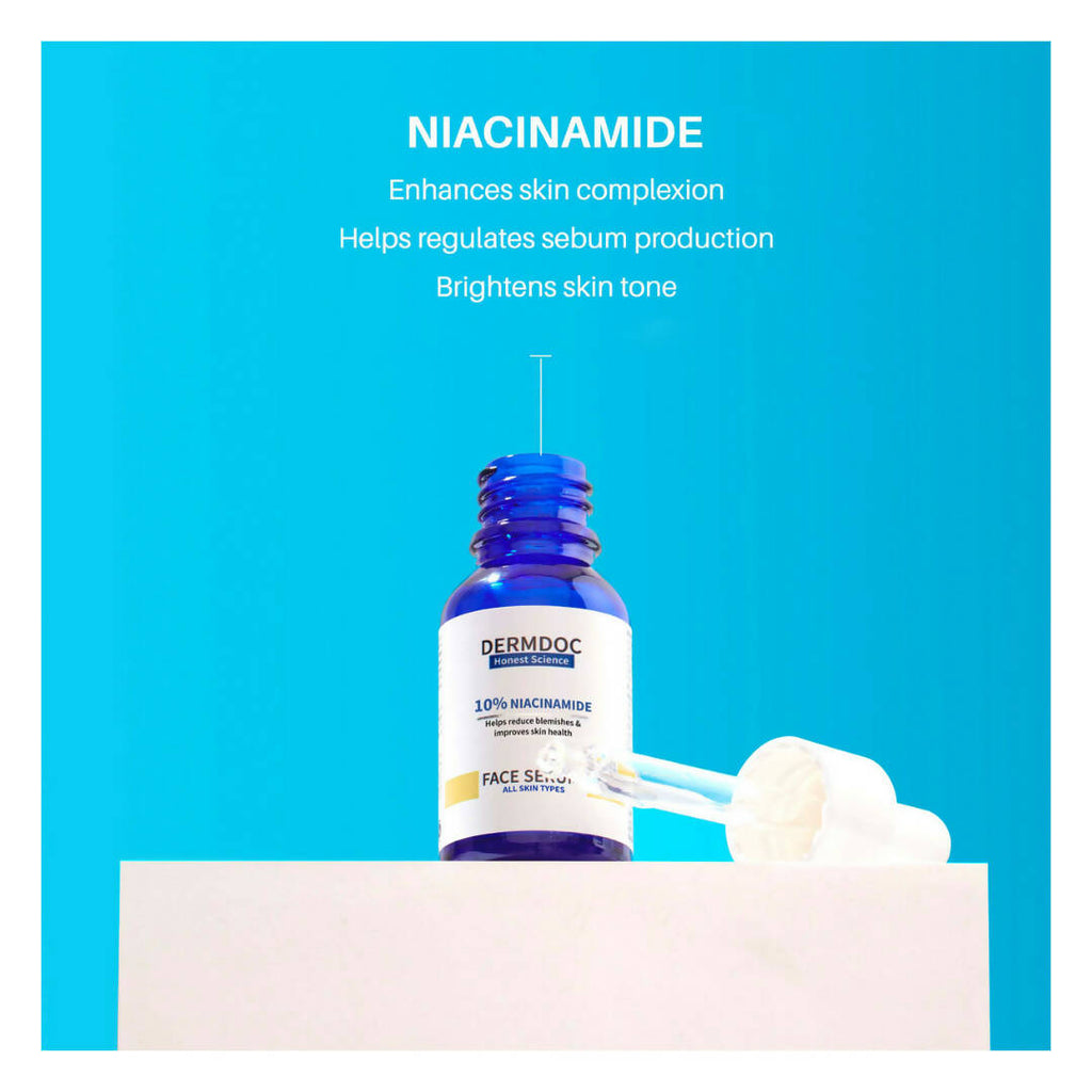 Dermdoc 10% Niacinamide Face Serum | Grocsy