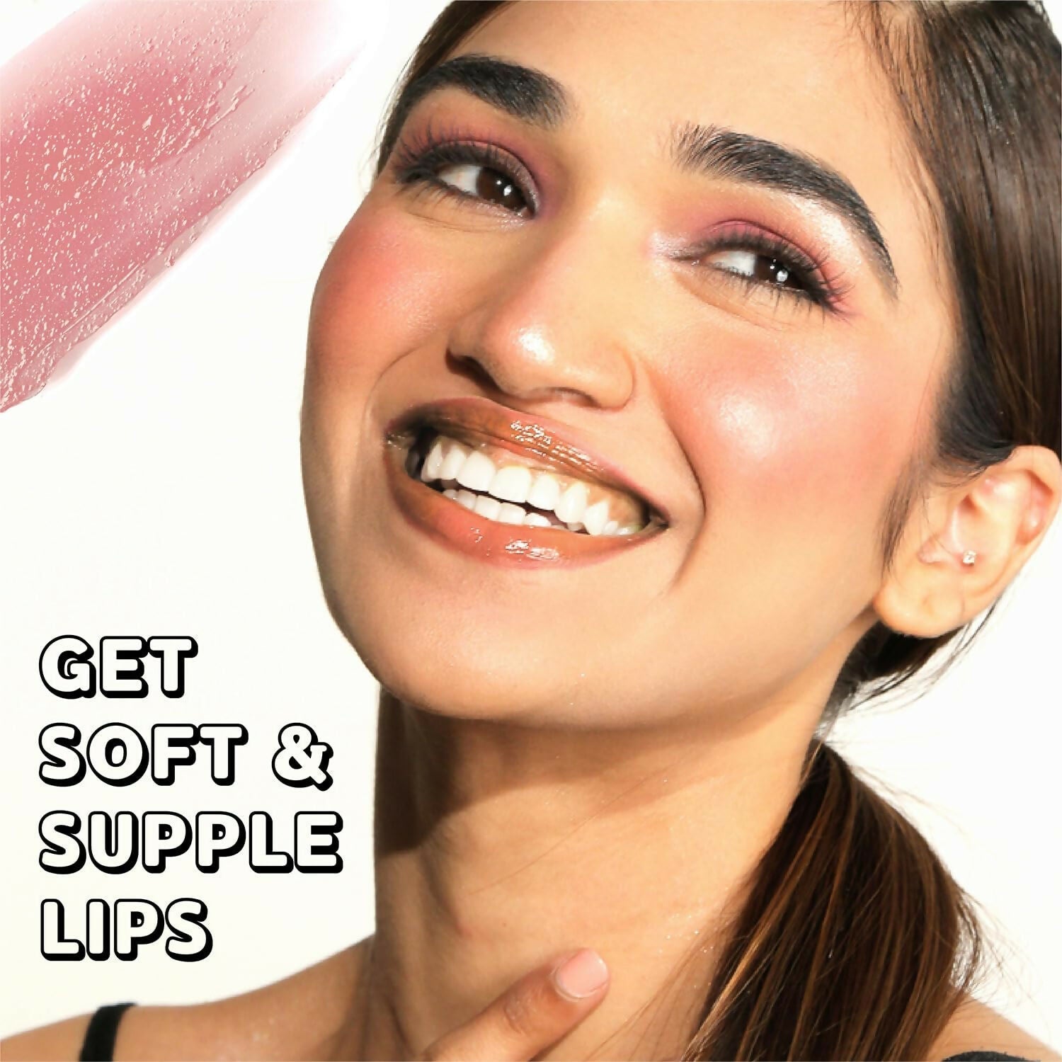 Blue Heaven Tinted Lip Balm Cocoa infused with Shea Butter, Almond oil and Vitamin E | Grocsy