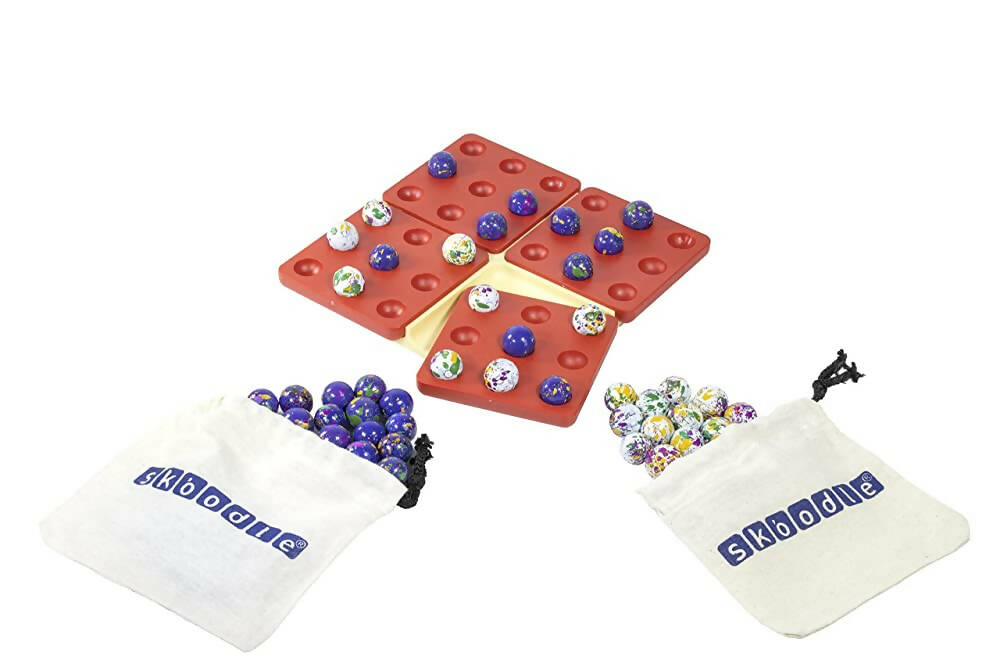 Skoodle Quest Quinto, Brain Puzzle and Strategy Board Game for Children and Adults | Grocsy