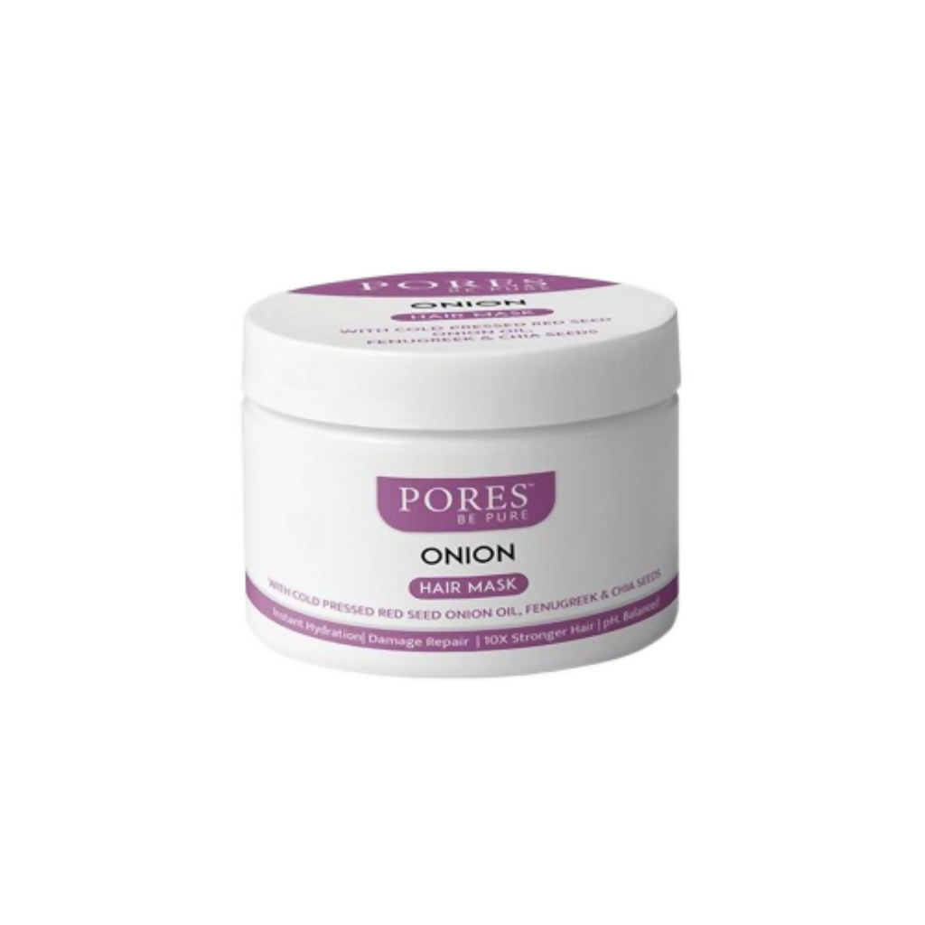 Pores Be Pure Onion Hair Fall Control Hair Mask | Grocsy