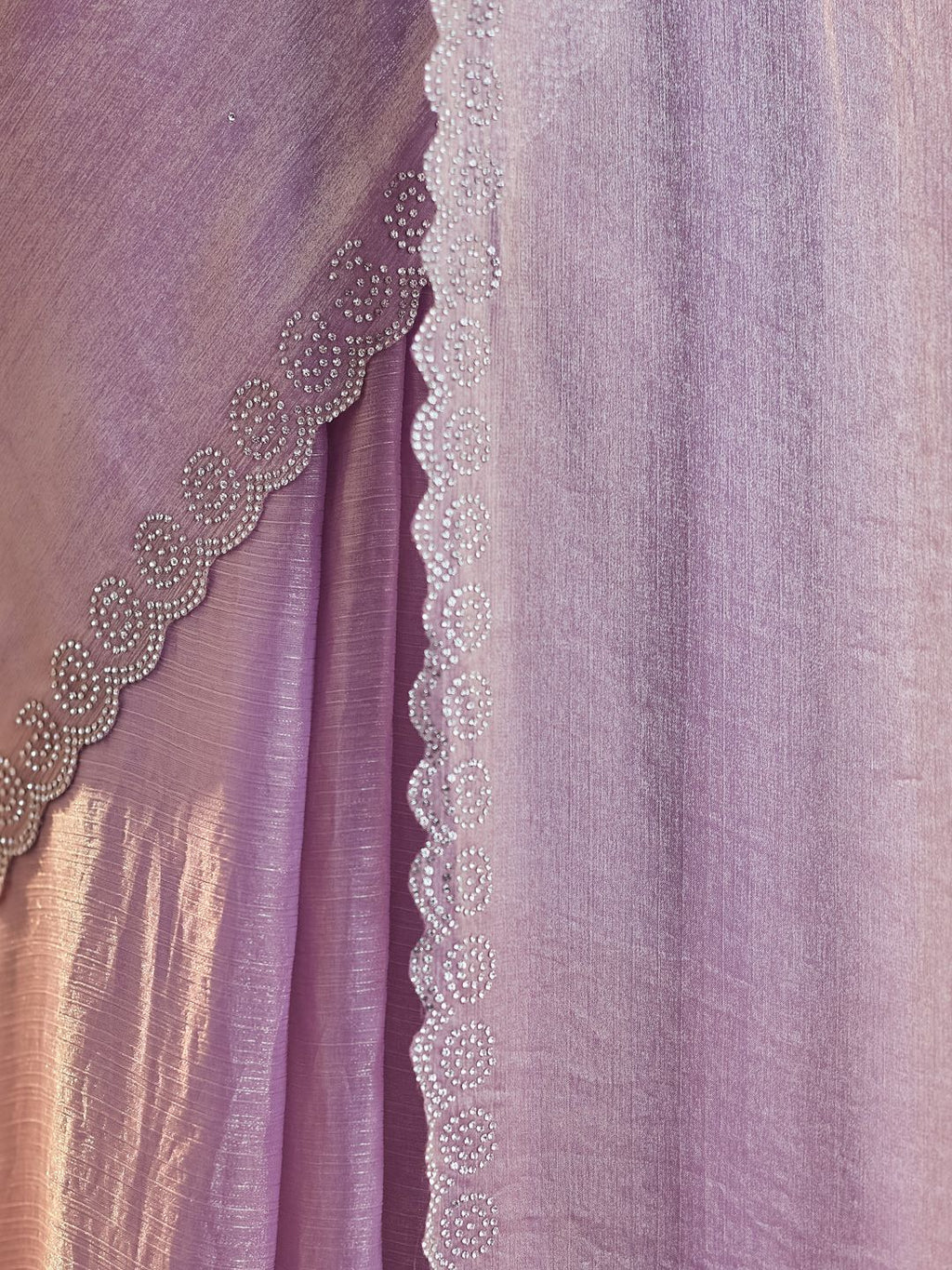 kasee Beads and Stones Silk Blend Saree | Grocsy