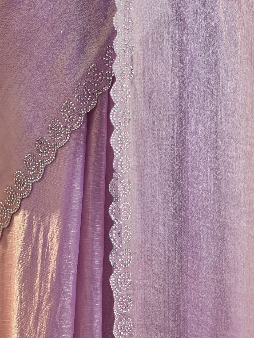 kasee Beads and Stones Silk Blend Saree | Grocsy