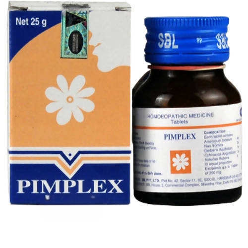 SBL Homeopathy Pimplex Tablets | Grocsy