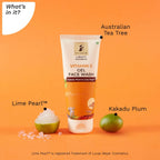 Pilgrim Australian Vitamin C Gel Face Wash For Glowing Skin With Kakadu Plum & Lime Pearl | Grocsy