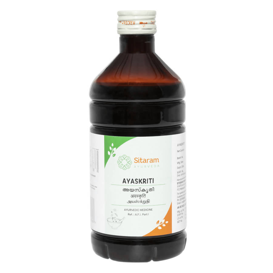 Sitaram Ayurveda Ayaskriti Syrup | Grocsy