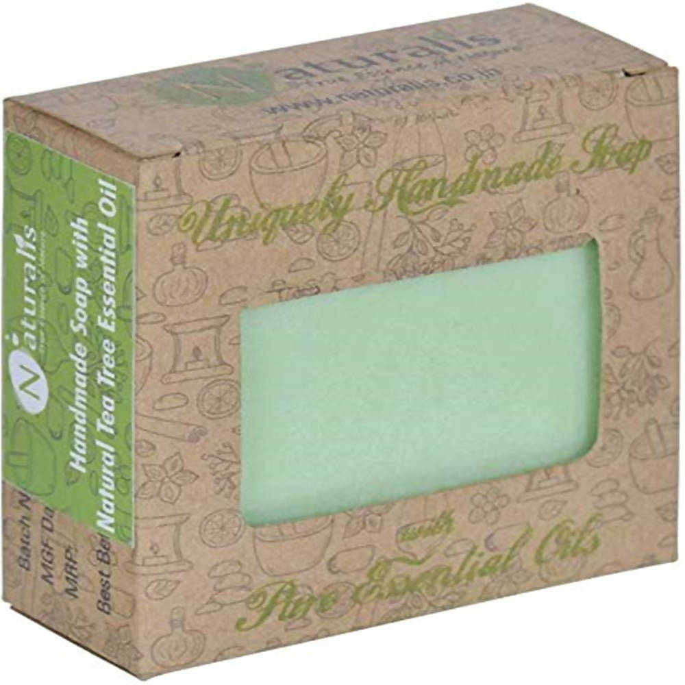 Naturalis Essence Of Nature Handmade Soap With Natural Tea Tree Essential Oil | Grocsy