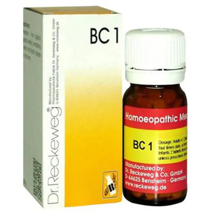 Dr. Reckeweg Bio Combination 1 (BC 1) Tablets | Grocsy