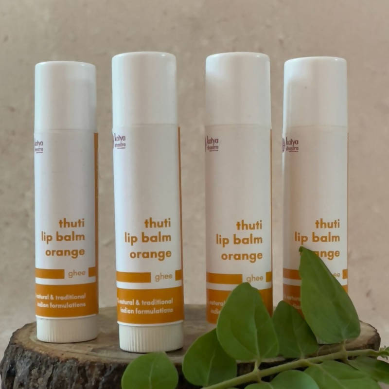 Kalya Shastra Thuti Lip Balm Orange | Grocsy