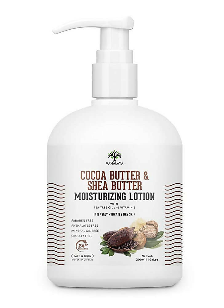 Vanalaya Cocoa Butter & Shea Butter Moisturizing Lotion | Grocsy