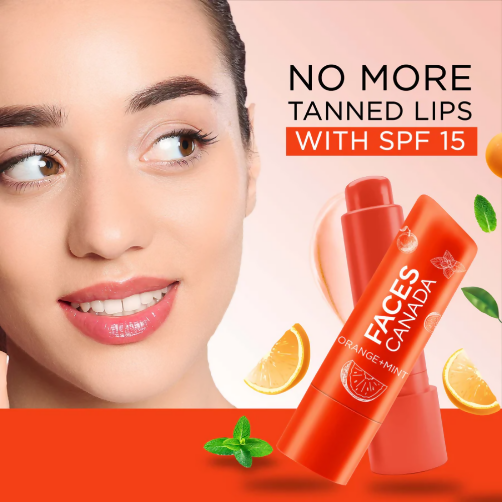 Faces Canada Vitamin C Lip Balm - Orange Mint | Grocsy
