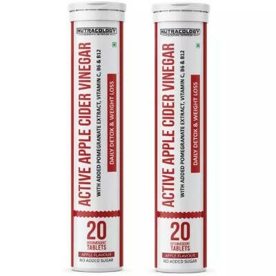 Nutracology Super Apple Cider Vinegar Effervescent Tablets For Weight Loss | Grocsy