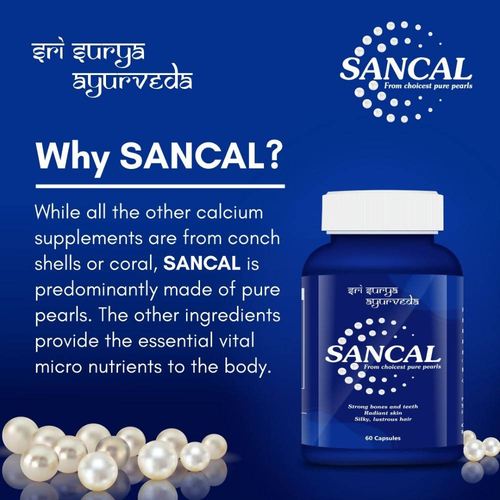 Sri Surya Ayurveda Sancal Capsules | Grocsy