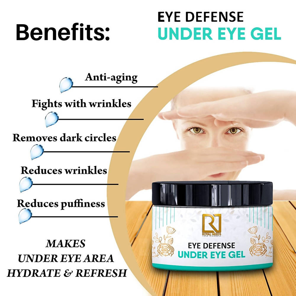 Royal Needs Eye Defense Under Eye Gel | Grocsy