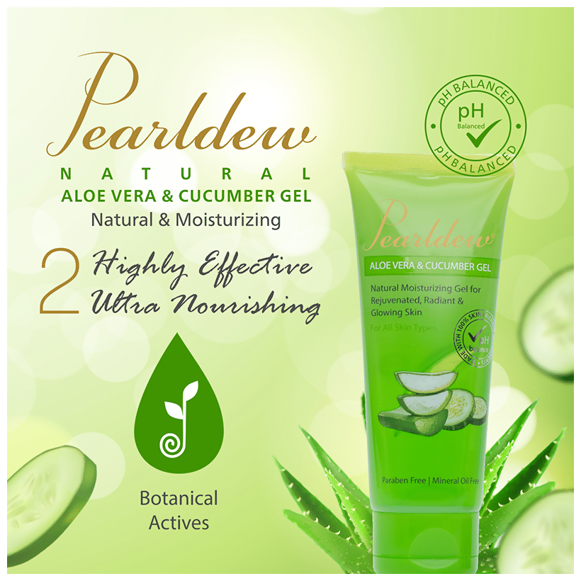 Pearldew Aloe Vera & Cucumber Gel | Grocsy