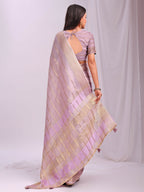 Shree Shyam Fashion Organza Light Pink Saree | Grocsy