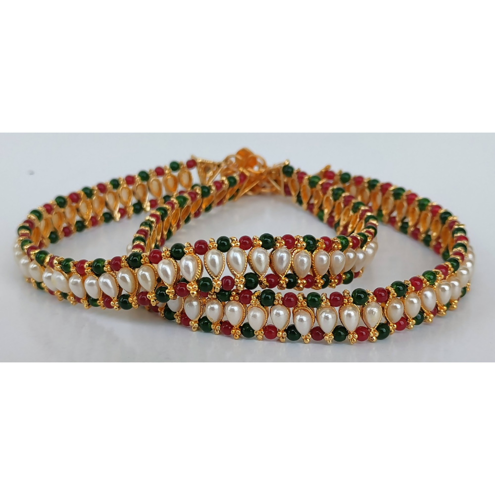 Multicolor beaded Anklets for Adults | Grocsy