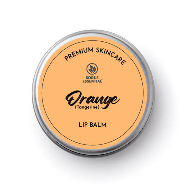 Korus Essential Orange Lip Balm With Shea Butter | Grocsy