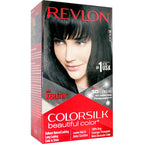 Revlon ColorSilk Beautiful Color With Keratin - Black 1N | Grocsy