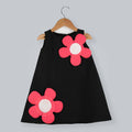 Pink Cow Fashions Black & Pink Dress With Embellishments | Grocsy