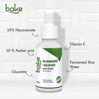 Bake 10% Niacinamide & Azelaic Acid Face Serum With Vitamin E | Grocsy