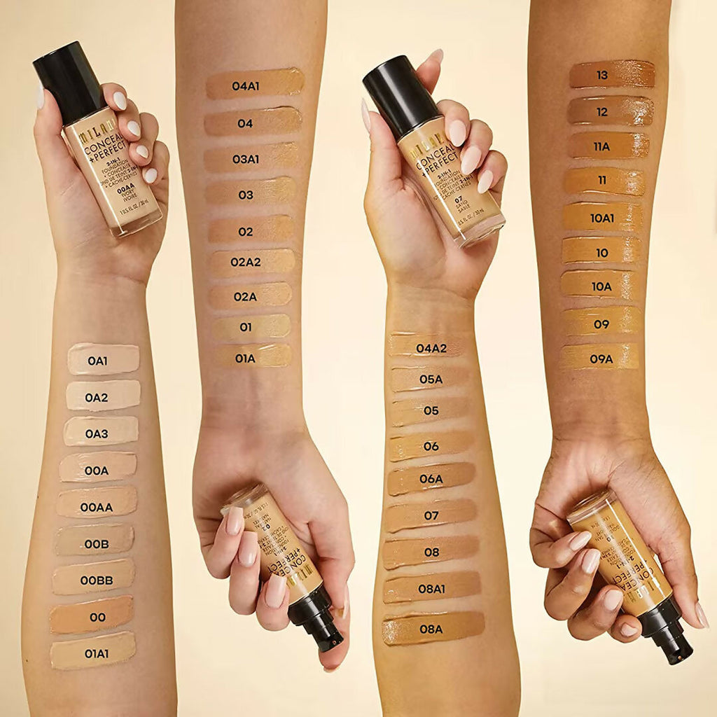 Milani Conceal + Perfect 2-In-1 Foundation + Concealer - Amber | Grocsy