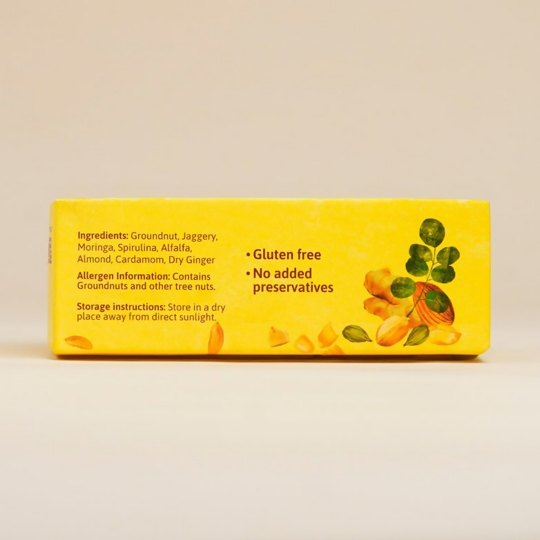Isha Life Moringa Energy Bar | Grocsy