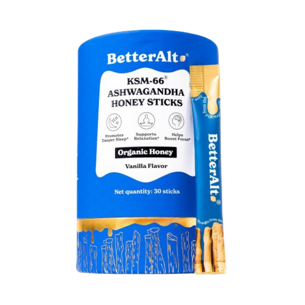 Better Alt KSM-66 Ashwagandha Honey Sticks | Grocsy