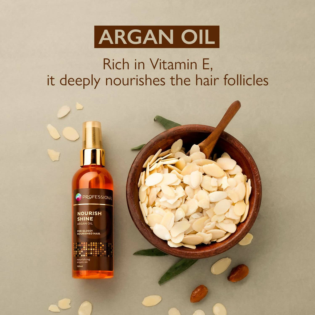 Godrej Professional Nourish Shine Argan Oil Hair Serum | Grocsy