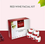 Glamveda Red Wine Advance Anti Ageing Facial Kit - Limited Time Offer | Grocsy