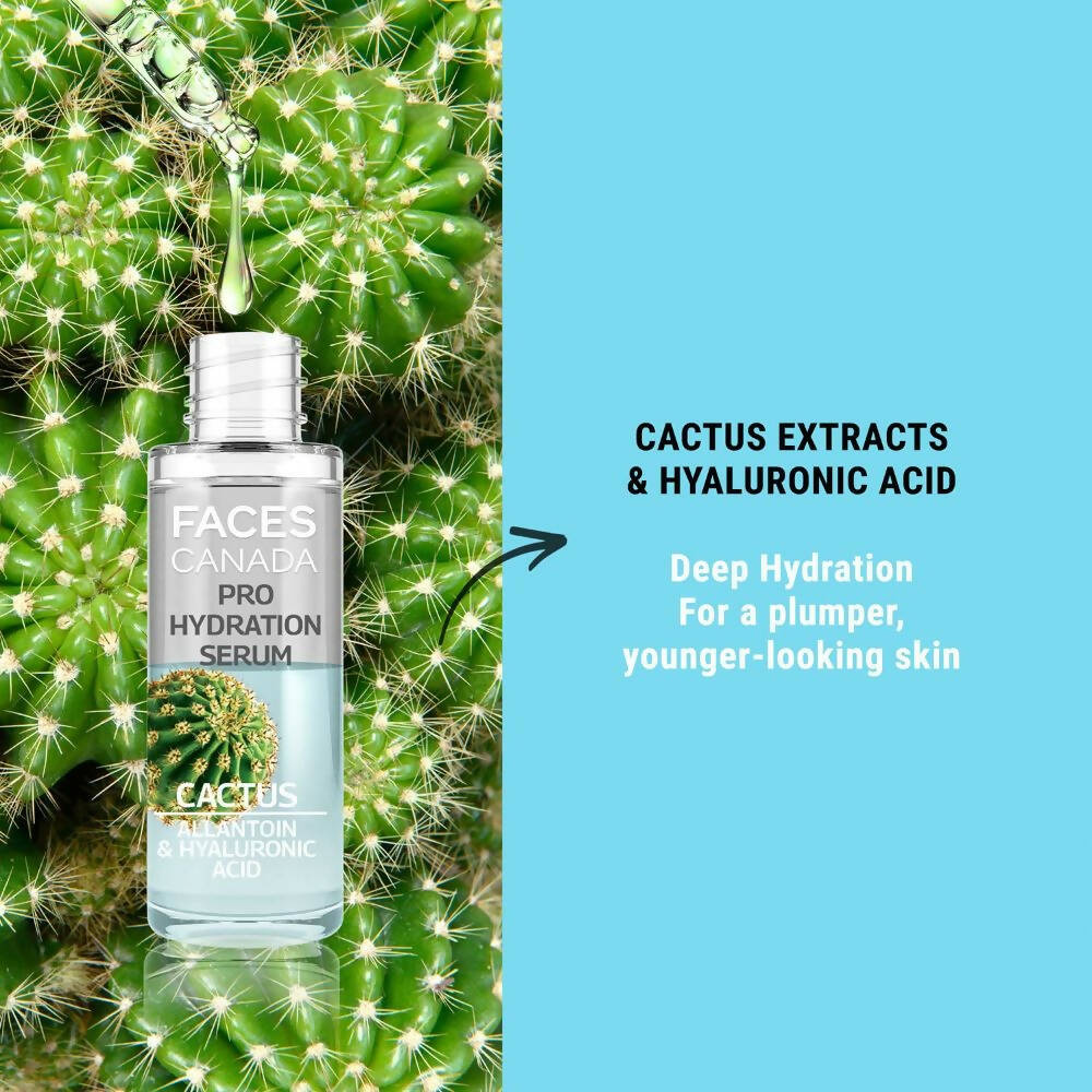 Faces Canada Pro Hydration Serum - Cactus | Grocsy