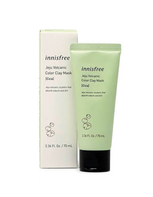 Innisfree Jeju Volcanic Color Clay Mask - Cica | Grocsy