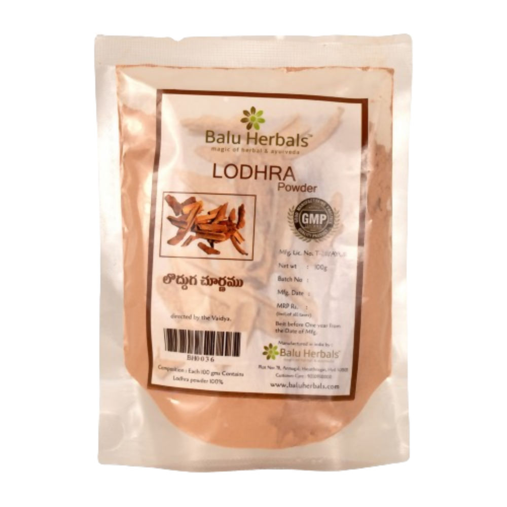 Balu Herbals Lodhra (Lodduga) Powder | Grocsy