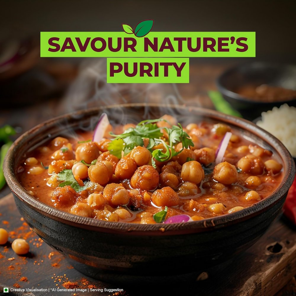 Aashirvaad Organic Kabuli Chana | Grocsy