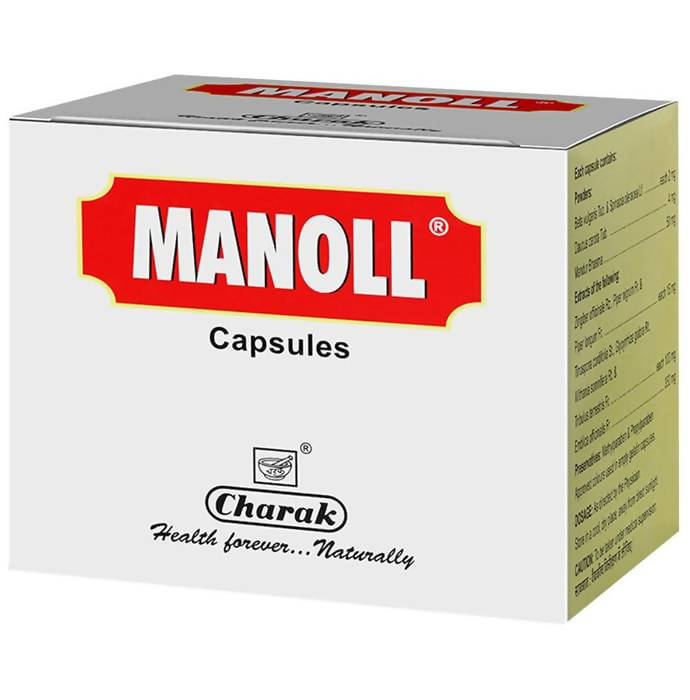 Charak Pharma Manoll Capsules | Grocsy