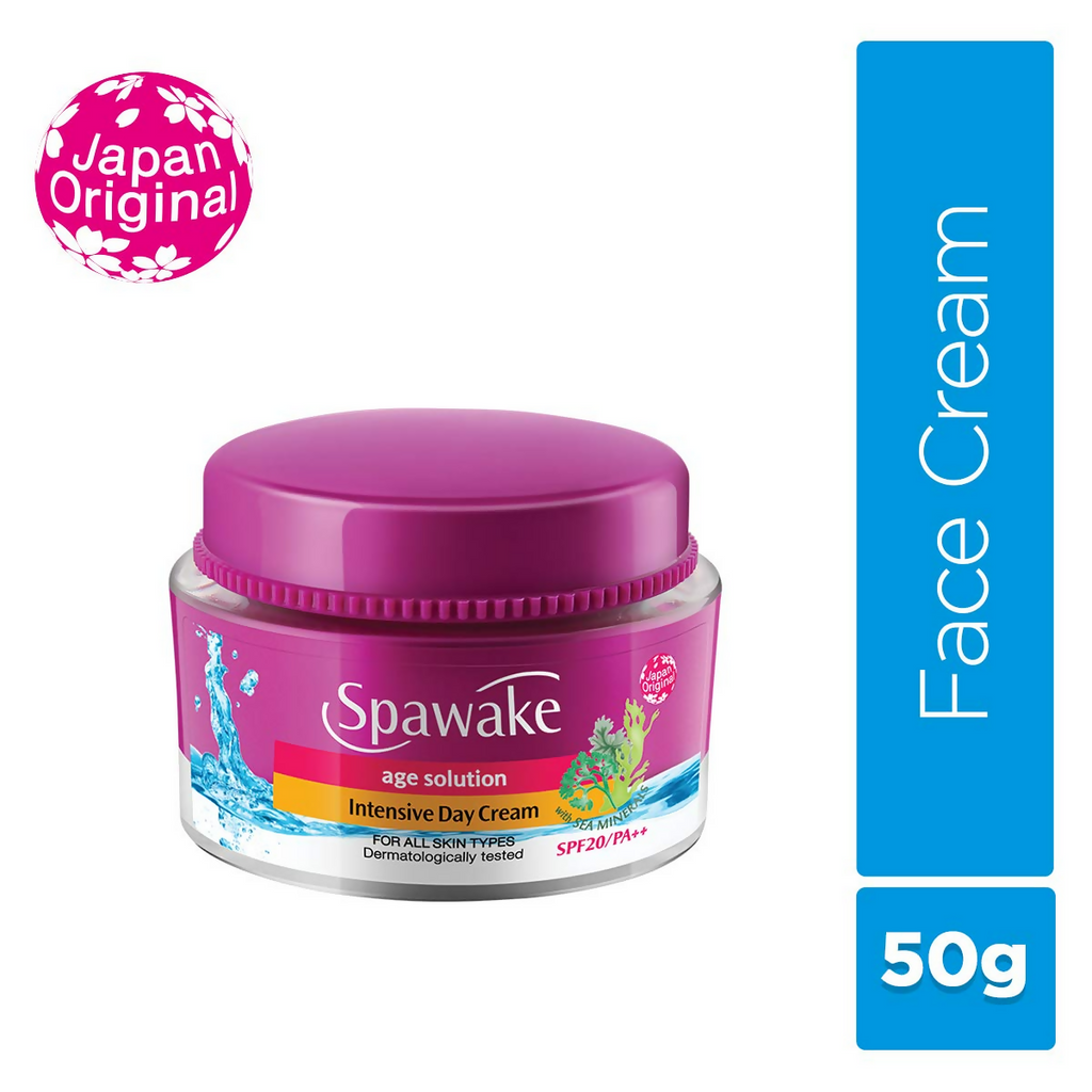 Spawake Anti Aging Face Cream Age Solution Intensive Day Cream with SPF 20 PA++ | Grocsy